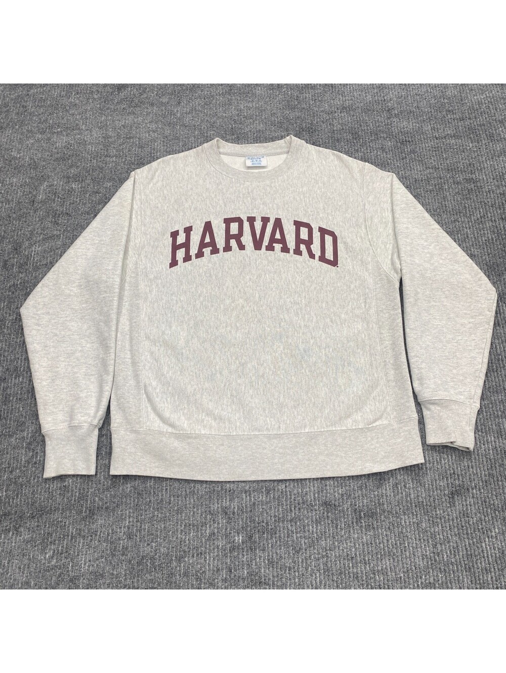 Vintage Harvard Crew Neck Champion Reverse Weave Sweatshirt Mens M Gray Pullover